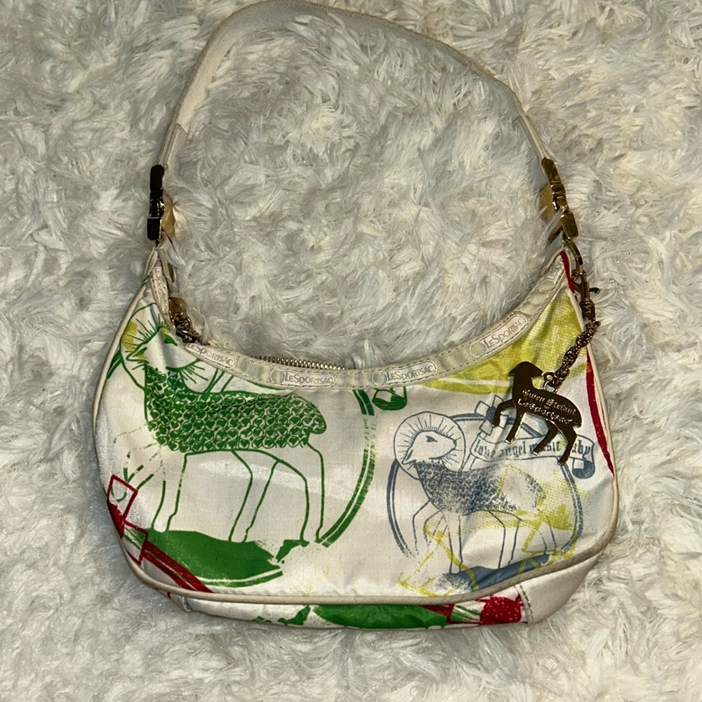 L.A.M.B. LeSportsac Small Watercolor Hobo